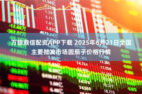 万银鼎信配资APP下载 2025年6月21日全国主要批发市场圆茄子价格行情
